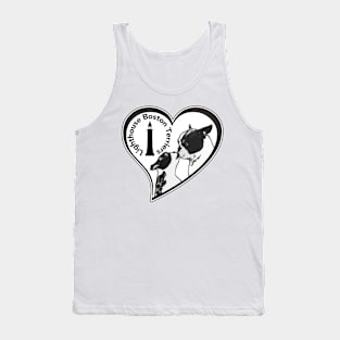 Lighthouse Boston Terriers, Grey Designs Tank Top